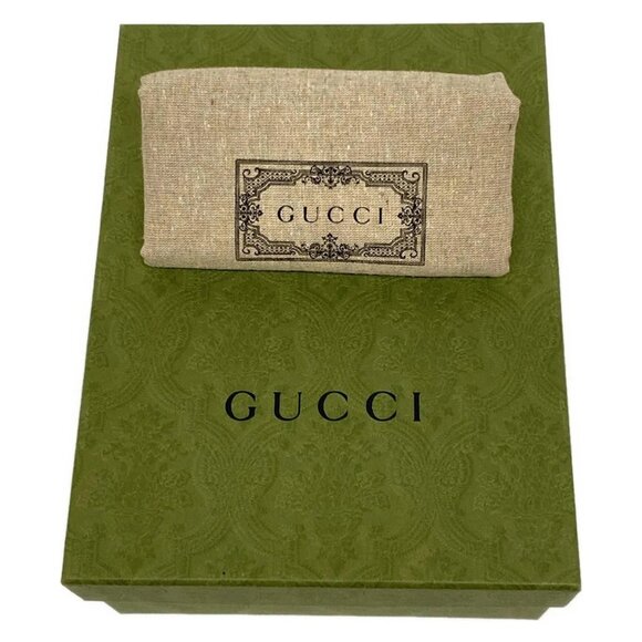 Auth GUCCI GG Supreme, Interlocking G 672952 Black Gray PVC Leather - - Picture 13 of 16